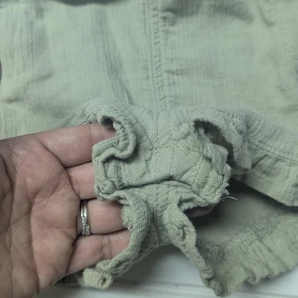 Little Co. Green Baby Girls Romper - Picture 4 of 5